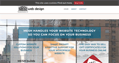 Desktop Screenshot of meshbiz.com